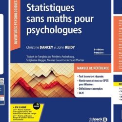 Statistiques sans maths pour psychologues – 3ème édition
