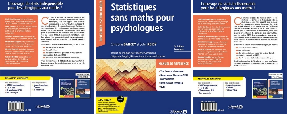 You are currently viewing Statistiques sans maths pour psychologues – 3ème édition
